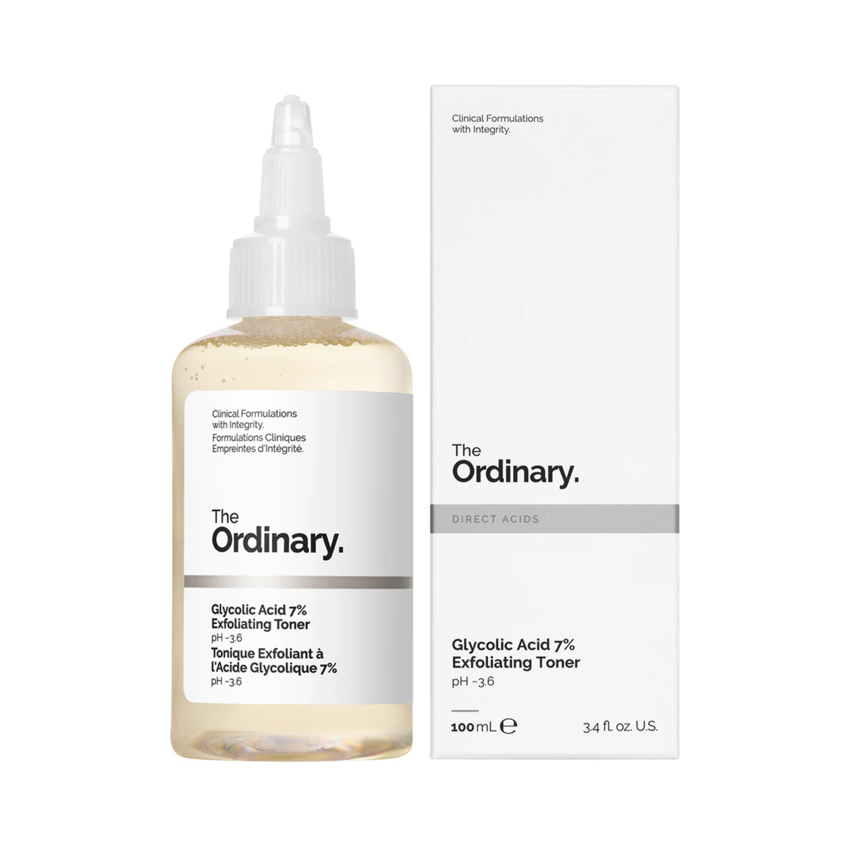 The Ordinary Glycolic Acid 7% Exfoliating Toner 100ml