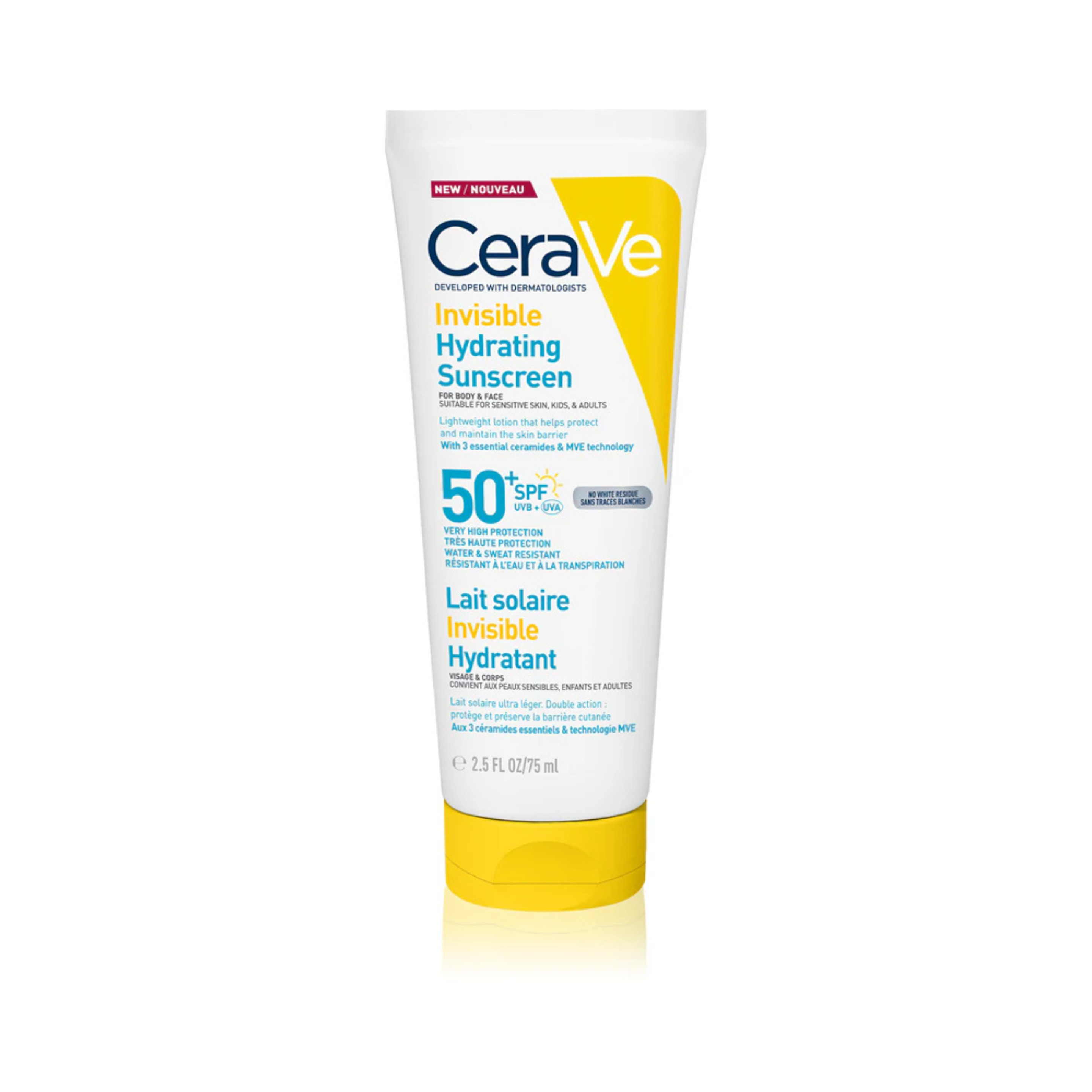 CeraVe Invisible Hydrating Sunscreen SPF 50+