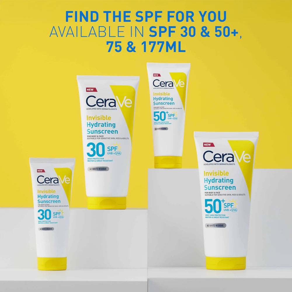 CeraVe Invisible Hydrating Sunscreen SPF 50+